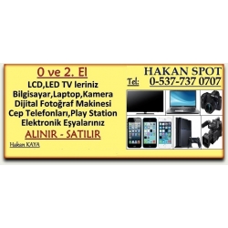 Kartvizit-Hakan-Spot-Ankara İkinci El TV,Laptop,Fotoğraf Makinesi,Cep Telefonu,Elektronik Alım Satım Mağazası