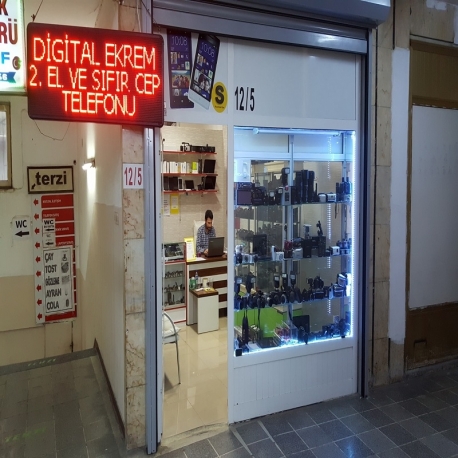 Kartvizit-Digital Ekrem-Ankara İkinci El Digital Fotoğraf Makinesi Kamera Elektronik Alan Satan Mağaza