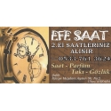 Kartvizit- Efe Saat -Ankara 2.el saat alan satan mağaza, ikinci el saatçi