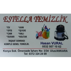 Estella Temizlik - Ankara Ev ve İşyeri Temizliği Yapılır