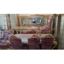 El Yapımı Altın Varaklı Avangard Mobilya Takımı Yatak Odası Salon Yemek Odası
