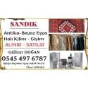 Kartvizit- Sandık - Ankara Antika, Beyaz Eşya, Halı Kilim, Elbise, Ayakkabı, Antika, Aksesuar, Mutfak Eşyası Alan Satan Mağaza