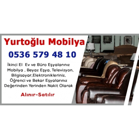 Kartvizit - Yurtoğlu Mobilya-2.El Ev Eşyası,Büro Mobilya, Beyaz Eşya Alan Satan Mağaza