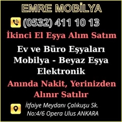 Emre Mobilya | Ankara İkinci El Ev ve B&uuml;ro Eşyası Alım Satım
