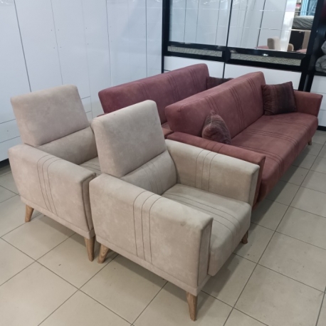 2 Kanepe 2 Berjer Oturma Grubu | Ersoy Spot İkinci El Mobilya