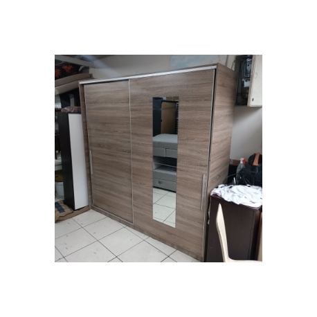 Adore Marka Aynalı Sürgü Kapak Gardrop | Yurtoğlu Mobilya Ankara