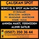 Çalışkan Spot | Ankara Sıfır &amp; İkinci El Ev Eşyası ve Beyaz Eşya Alım Satım