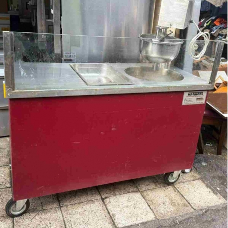 Matinoks Motorlu Lokma Dökme Makinesi ve Tezgahı | Esila Endüstriyel Mutfak