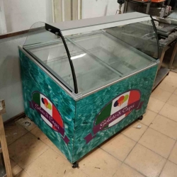 Dondurma Teşhir Reyonu Bombeli Cam | Esila End&uuml;striyel Mutfak