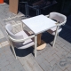 Kafe Tipi Yuvarlak &amp; Kare Masa Takımı (25 Takım Mevcut)