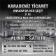 Karadeniz Ticaret-Ankara İkinci El Endüstriyel Mutfak Ekipmanları Ürünleri Alan Satan