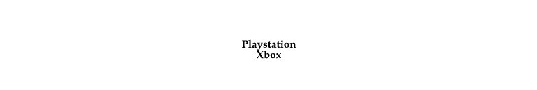 Playstation,XBox