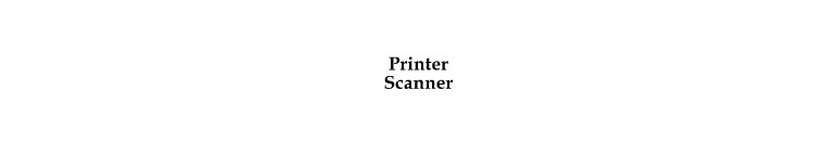 Printer,Scanner